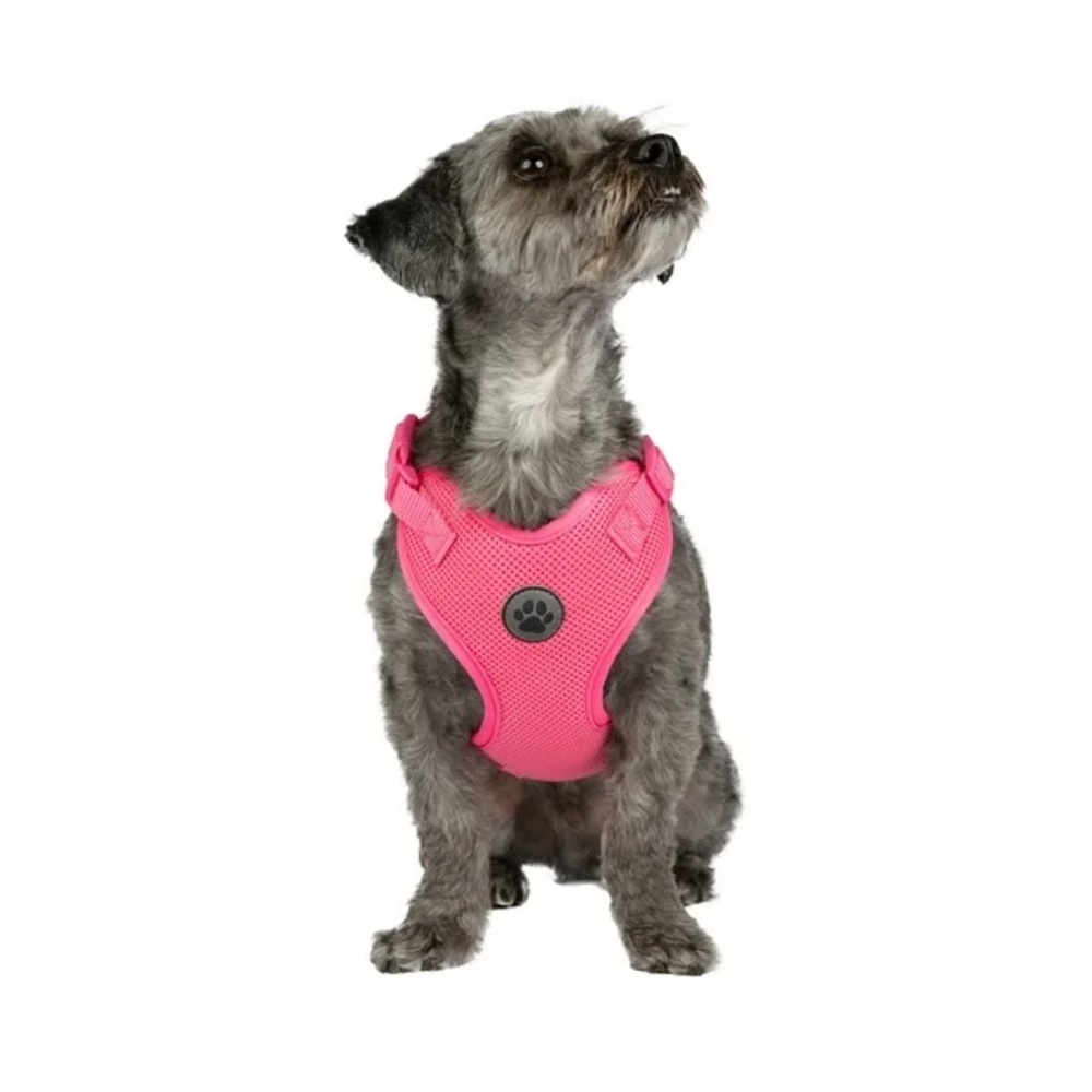 Vibrant Life Mesh Adjustable, Reflective Dog Walking Harness, Pink, Large NEW